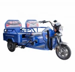 3 Wheel Electric Tricycle  Multipurpose Open Vehicle Cargo & Passenger Adult Used Tricycle