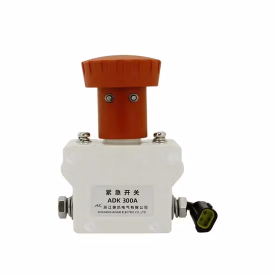 300A 350A Emergency Push Button Switch for Electric Forklift Truck