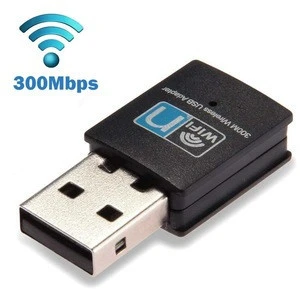 300Mbps USB WiFi Adapter  &amp;  Wireless LAN Network Card Adapter WiFi Dongle