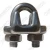 Import 304 M12 Stainless Steel Wire Rope Clips In Stock wire rope clamps from China
