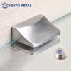 304 stainless steel mounting metal angle precision casting glass clamp