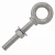 Import 304L 316L stainless steel m5 eye bolt c15 m12 lifting eye bolt din580 hinged eye bolt from China