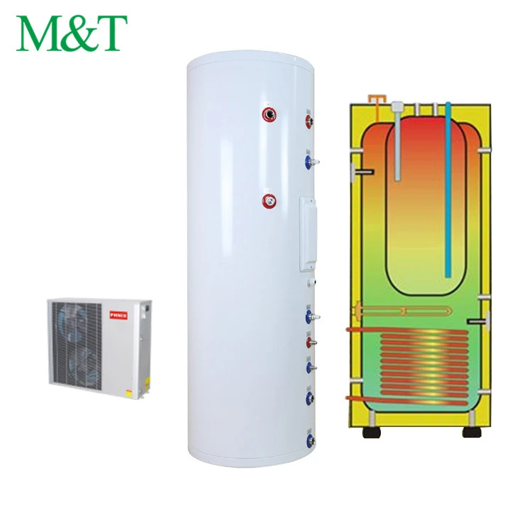 316L/304 solar water heater air source heat pump boiler buffer tank 100l