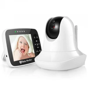 3.5 Inch WiFi Two Ways Audio Call Smart Remote Swivel Wireless Baby Sound Monitor with Camera and Audio