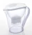 Import 3.5 L high PH pretty orchid beautiful household alkaline drinking water filter jug cartridge from China