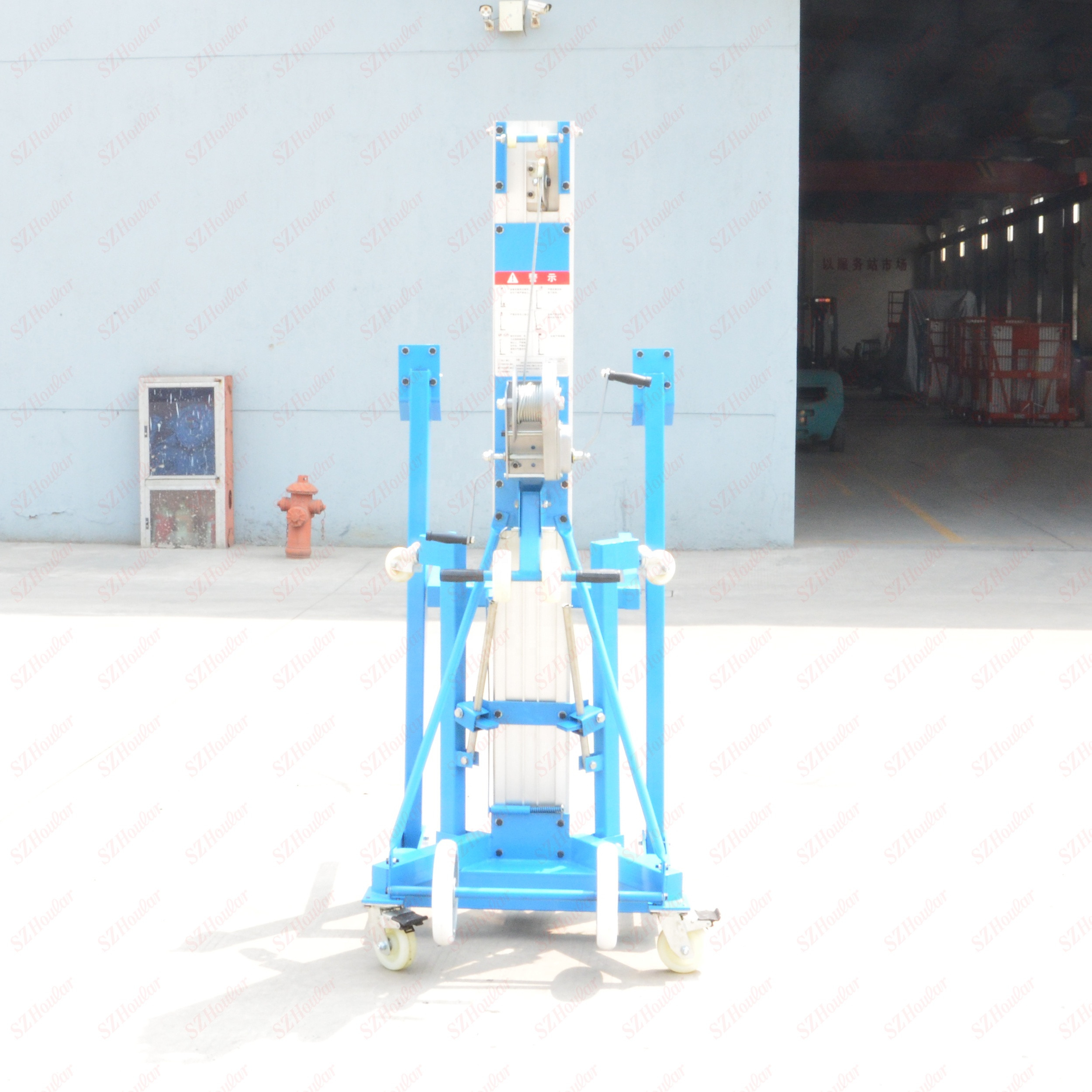 Window Maintenance Rig Buy 3.5m Height Work Platform Window Cleaning Machine Hand Winch Mini ...