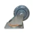 Import 3inch TPR Rubber leading screw swivel with brake   Grey Wheel color caster wheel from China