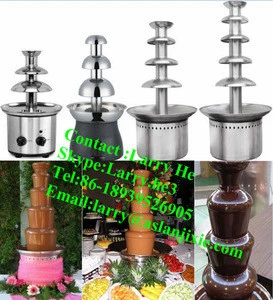 3layers chocolate fountain for party /chocolate fondue fountainfor christmas festival/large chocolate fountain
