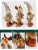 Import 3style stand crafts doll christmas gift for decoration from China