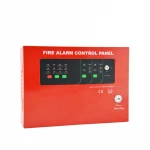 4 8 16 32 Zone Smoke Detection Control Panel Conventional Fire Alarm Red Color