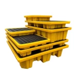 4 drum spill deck pallet secondary container sump containment