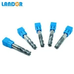 4 flute solid carbide square wood angle milling cutter
