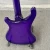 Import 4003 R-Brand Purple Electric Bass Solid Wood White Pickguard Fast shipping Material Mahogany from China