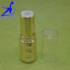 4.2g Clear Lid Shiny Gold Empty Round weighted lipstick case cosmetic packaging /lipstick tube