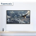 43 inch OEM  Flat screen Plastic thin frame LCD LED television 1920*1080 FHD Smart ti vi