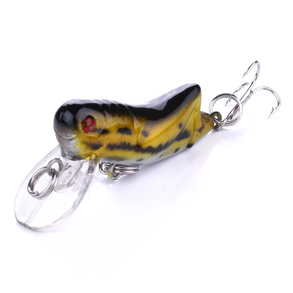 4.5CM 4.1G Artificial fishing bait various colors high quality locust fishing lure