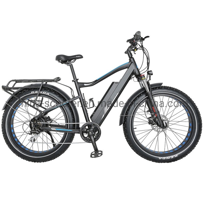48V 12ah Samsung Battery Offroad Electric Fat Ebike with 500W Power 26&quot;*4.0 Tires