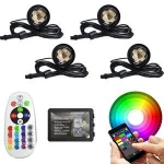 4pcs Super Bright top quality 27W drain plug led underwater 12 volt underwater lights boat dock light IP68 swimming pool lights