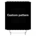 4pcs/set African woman bathroom non-slip mat and shower curtain set home decoration