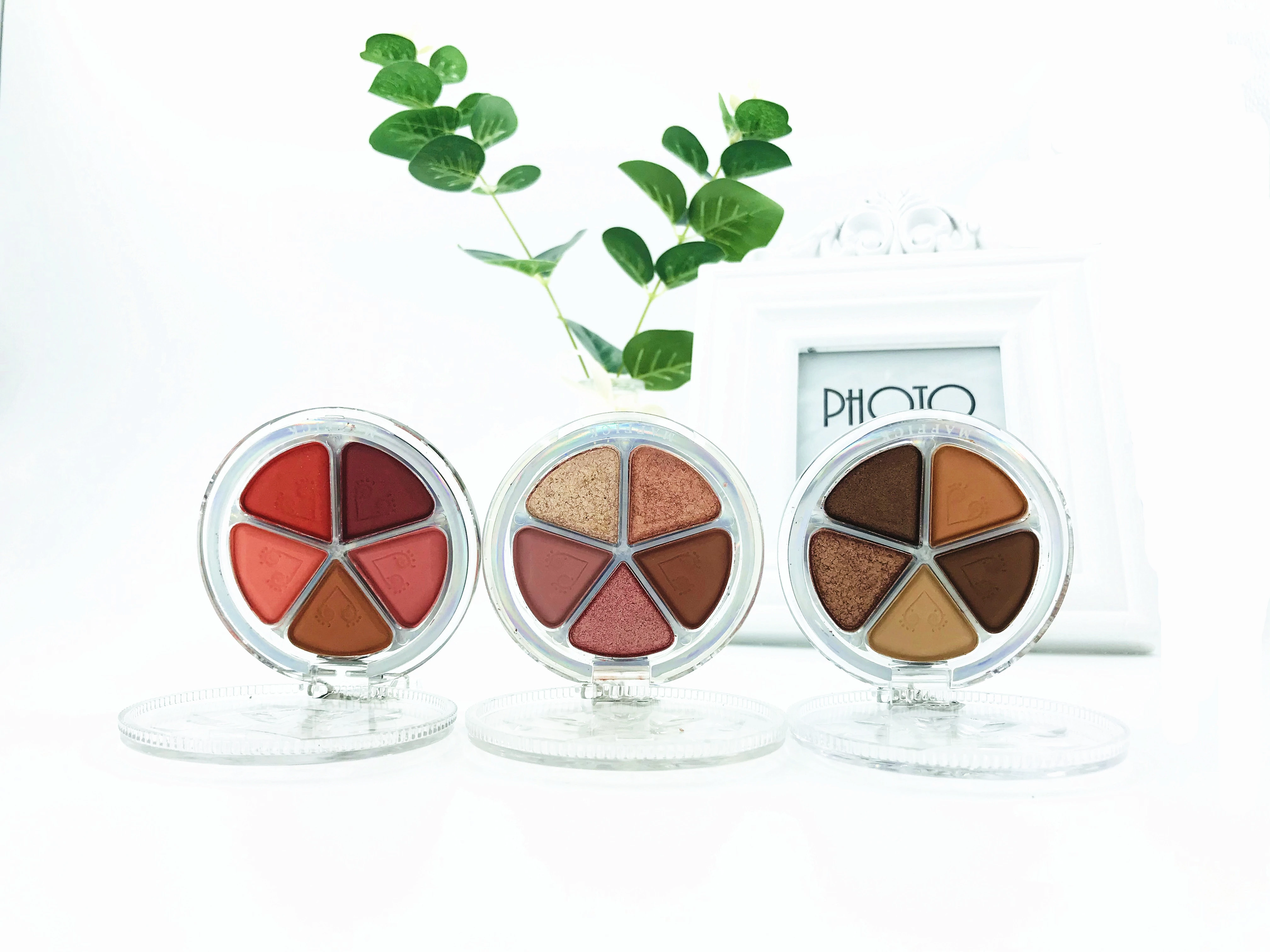 5 Colors Fashion Palette Waterproof Makeup Blooming Palette  Eye Shadow