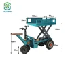 500kg Mobile Hydraulic Scissor Lift Table / Lifting Trolley / Electric lift Cart