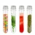 Import 50ml  Mini Clear Gift Box Test Tubes Plastic Bath Salt Containers Party Candy Storage Vials With Aluminum Screw Lids from China