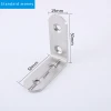 50x50mm Stainless steel 90 degree L -shaped connecting piece steel reinforced corner brackets