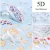 Import 5D Embossed Nail Sticker Decals Blooming Flower Acrylic Engraved 3D Slider Manicure Embossed Nail Art stickers from China