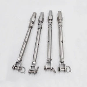 5mm 3/16&quot; Stainless Steel Swageless Cable Railing Jaw End Turnbuckles