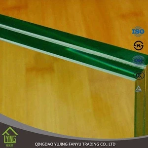 6.38mm 8.38mm 10.38mm 12.38mm clear float laminated glass manufactures