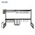 65cm Black Shelf Holder Dish Drying Drainer Standing Type Dryer Stand Kitchen Rack Stainless Steel