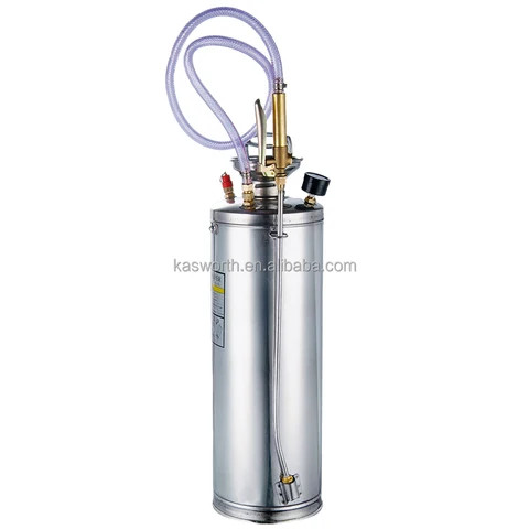 6/8/10l Manual Pneumatic Type Agricultural Garden Stainless Steel Sprayer