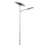 Import 6m street light pole single arm lamp pole from China