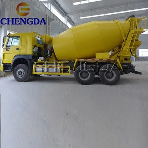 6X4 sinotruck Howo 8 9 10 cubic meters concrete mixer truck Price