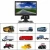 7 inch car headrest monitor with 2 video input