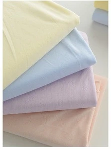 70% Bamboo 30% Cotton fiber bamboo fabric organic Antibacterial Stripe knitting jersey fabric for t-shirt jersey Bedclothes baby