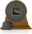 Import 7.5"x7.5" European Antique Battery Operated Wood Non Chiming Grandfather Table Wooden Mantle Clock from China