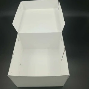 8 12 14 16&quot; inch White Cake Box for Birthdays and Weddings