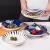 Import 8 inch mixing hand painted ceramic japanese style design ramen rice soup bowl plate noodle set of four tableware from China