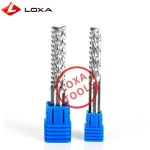 8mm 10mm 12mm CNC Cutting Tools Glass Fiberboard Epoxy Circuit Board Cement Gypsum Board Corn End Milling Cutter