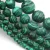 Import 8MM China factory direct selling natural malachite round stone beads from China
