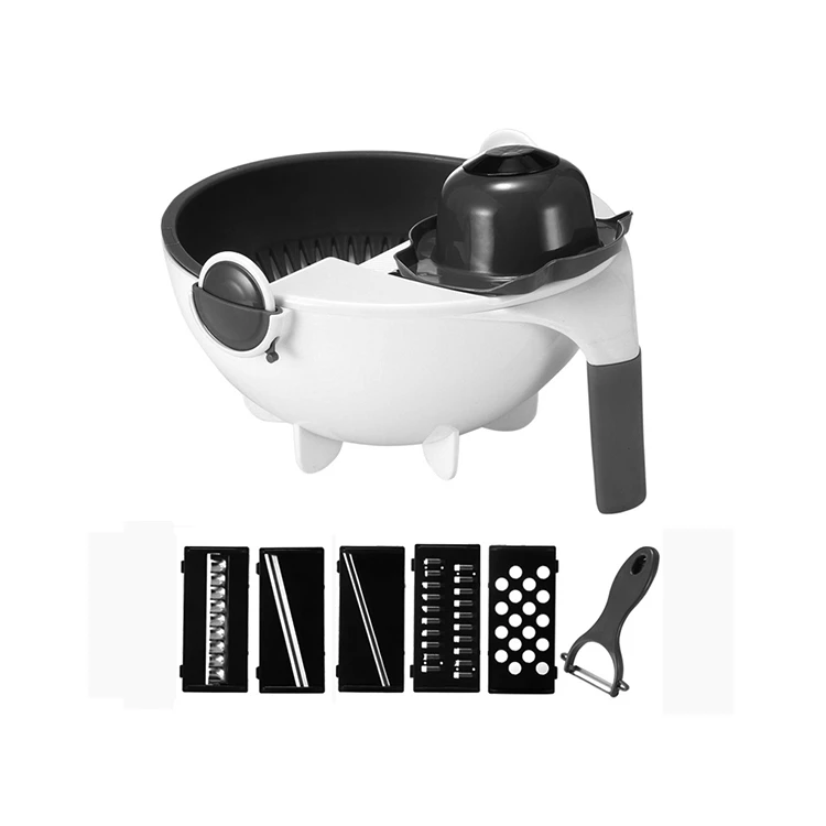9 In 1 Plastic Safe And Practical Vegetable Kitchen Sink Strainer Basket