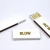 Import 98mm white matches long customized matches box hot foil printing logo from China