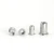 Import A2 A4 stainless steel M6 M8 open closed end flat head rivet nut hex riveting nut 1/4-20 from China
