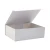 Import A4 deep plain white luxury retail clothing packaging magnetic closure gift box from China