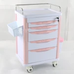 ABS emergency medical hospital trolley hand cart for patient