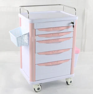 ABS emergency medical hospital trolley hand cart for patient
