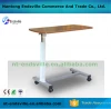 ABS hospital folding cheap bedside table/ABS hospital bed tray table /ABS hospital table