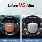 ACARDASH Aftermarket Car Steering Wheel Buttons For Range Rover Vogue Sport L405 L494 wth LCD Liquid Crystal Style