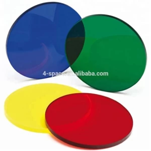 Acrylic 2"dia.x1/8" Circle Clear Disc Template Craft Plastic Plexiglass acrylic disks